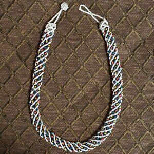 Vintage seed bead  necklace